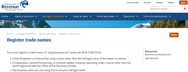 Do You Have to Register a Trade Name
