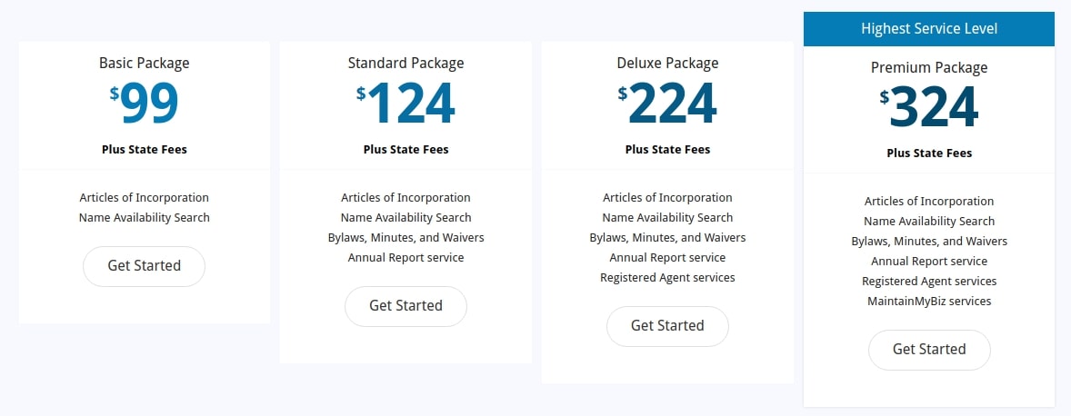 MyCorporation Pricing