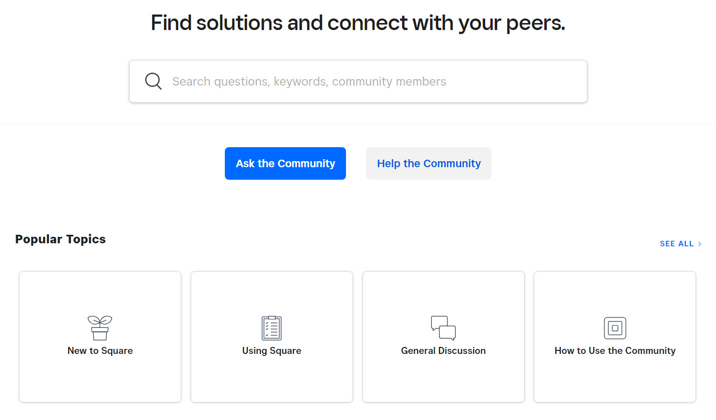 Square-community