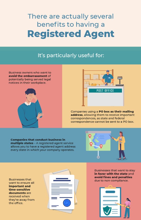 benefits of having a registered agent