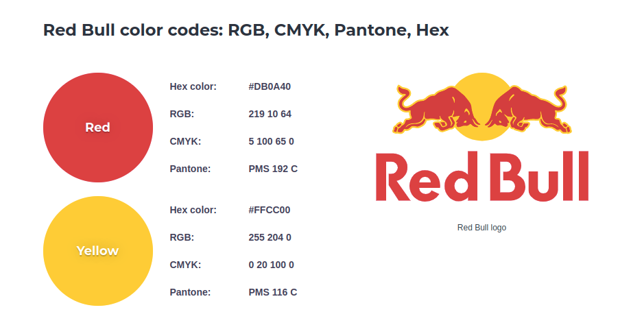 Red bull colors