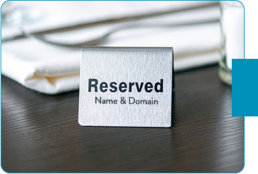 Reserve Your Business Name and Domain